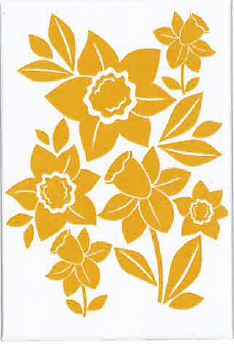 Magnet - 'Daffodils'