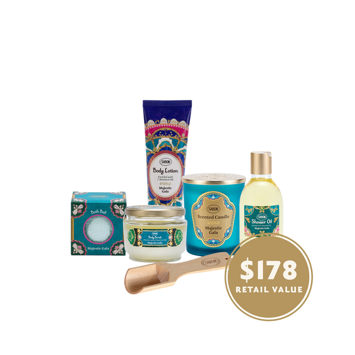 Majestic Gala Luxurious Bath Kit