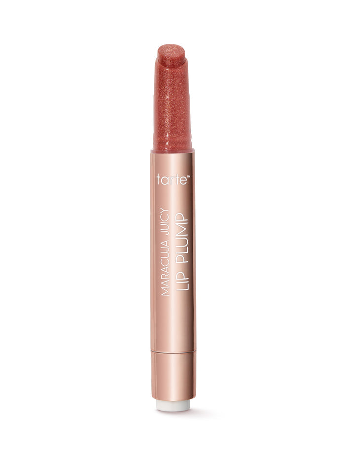 Tarte Lip Plump lip gloss on a white background