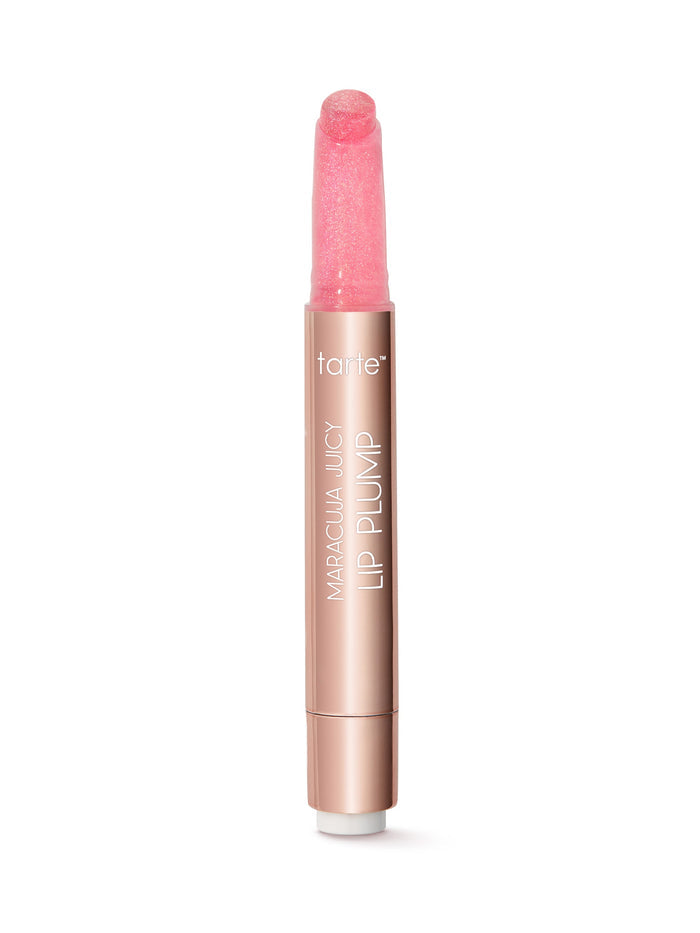 pink shimmer glass