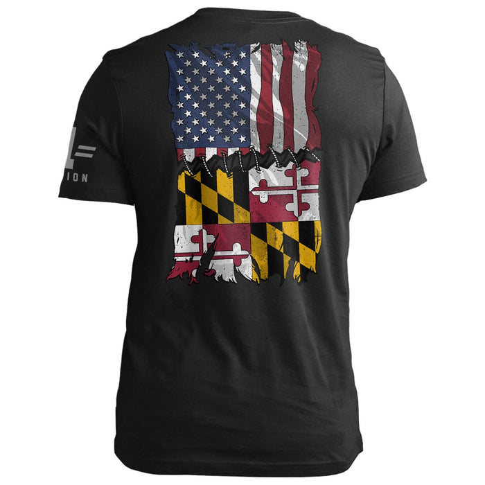 Maryland Stitch Flag USA
