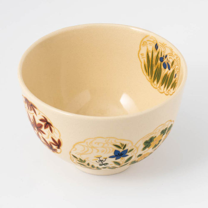 Matcha Tea bowl Chawan [Flower]