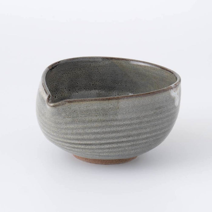 Matcha Tea Bowl Chawan-Spouted  Multi Bowl [Ash Grey]