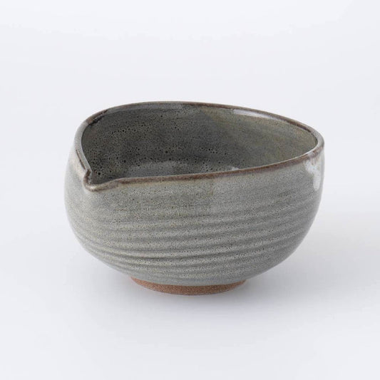 Matcha Tea Bowl Chawan-Spouted  Multi Bowl [Ash Grey]