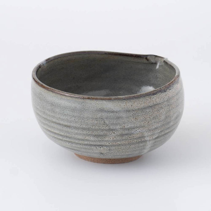 Matcha Tea Bowl Chawan-Spouted  Multi Bowl [Ash Grey]