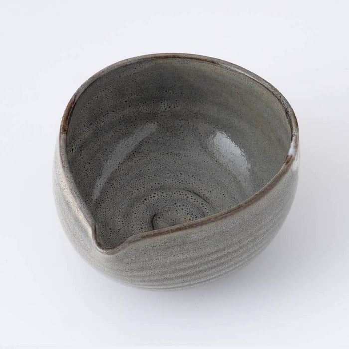 Matcha Tea Bowl Chawan-Spouted  Multi Bowl [Ash Grey]
