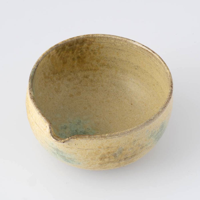 Matcha Tea Bowl Chawan-Spouted  Multi Bowl [Yellow]