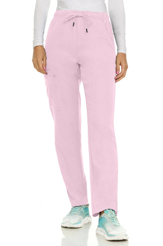 Medichic Joelle Elastic Drawstring Cargo Scrub Pants