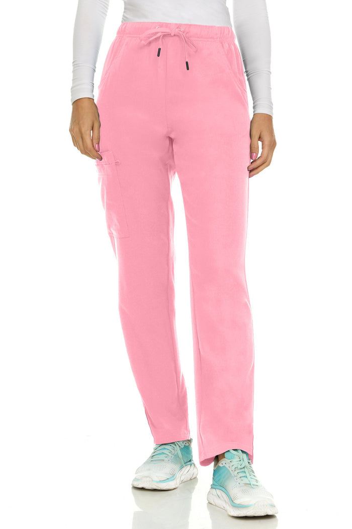 Medichic Joelle Elastic Drawstring Cargo Scrub Pants