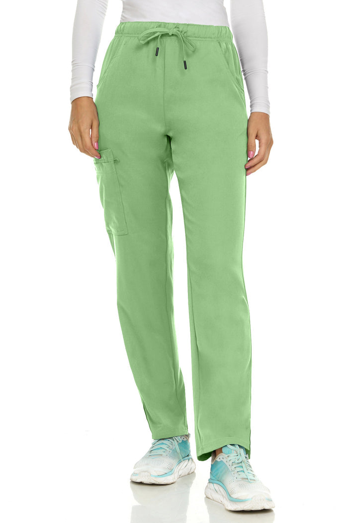 Medichic Joelle Elastic Drawstring Cargo Scrub Pants