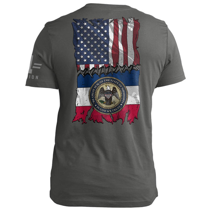 Mississippi Stitch Flag USA