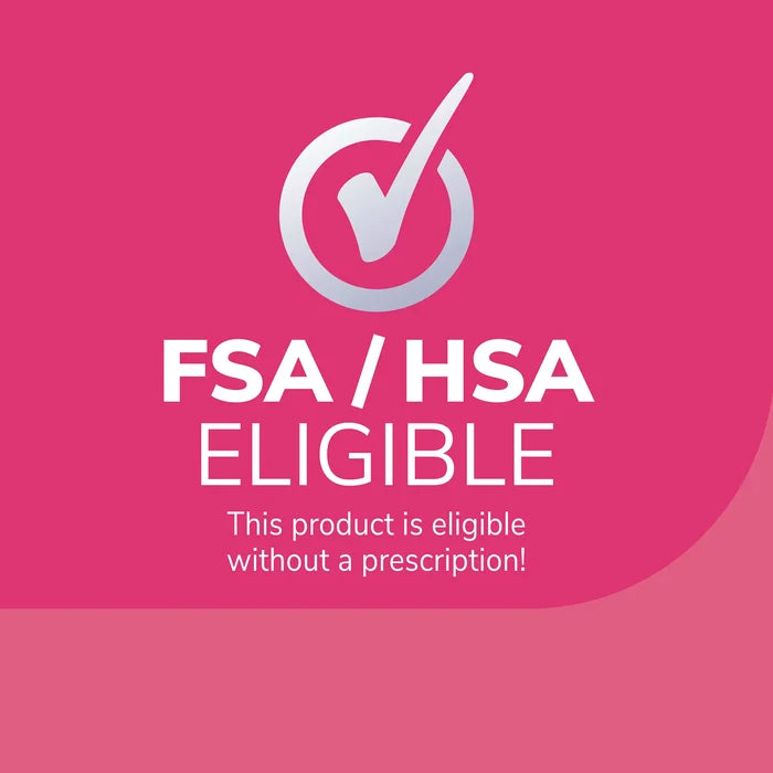 Moleskin padding strips FSA/HSA eligible badge for prescription-free use