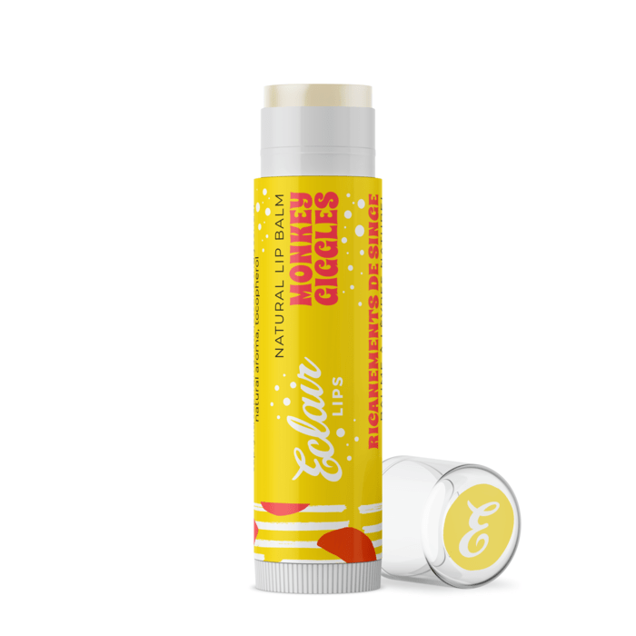Eclair Lips Monkey Giggles lip balm