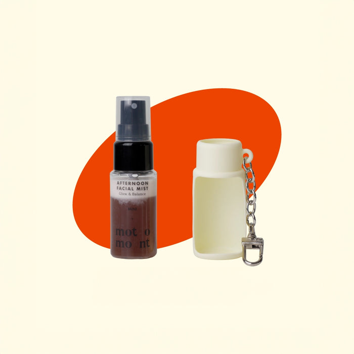 MOTOMONT Afternoon Facial Mist - mini veido dulksna su pakabuku