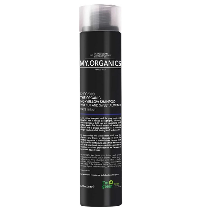 My Organics No Yellow Shampoo, 250 ml