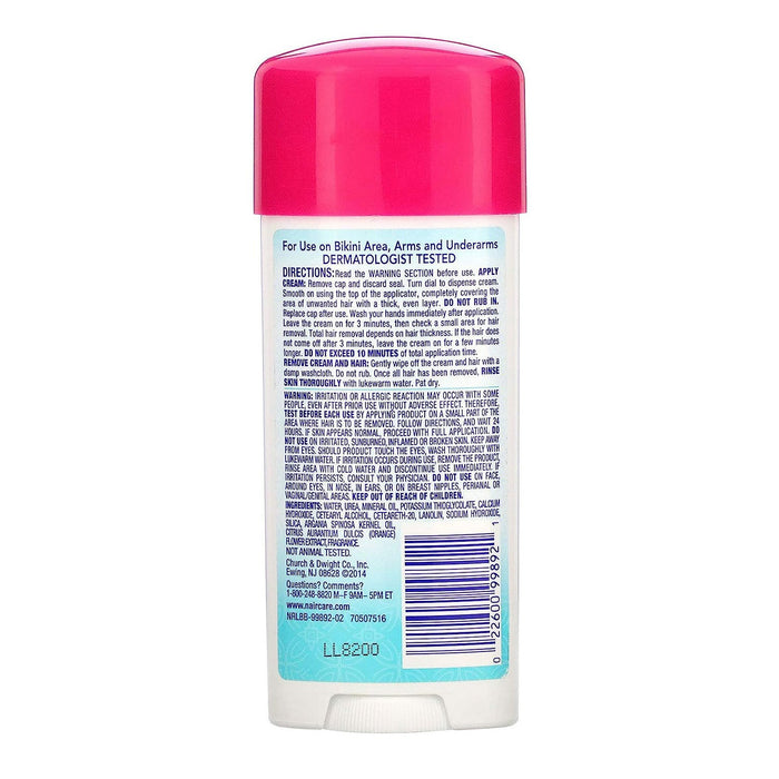 Nair Hair Remover Cream Glides Away Argan Oil 3.3oz - ikatehouse