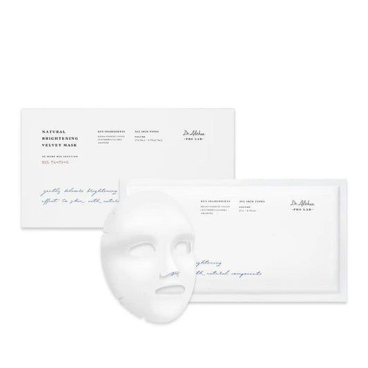 NATURAL BRIGHTENING VELVET MASK - Masca De Fata Pentru Iluminare - skinseen.ro