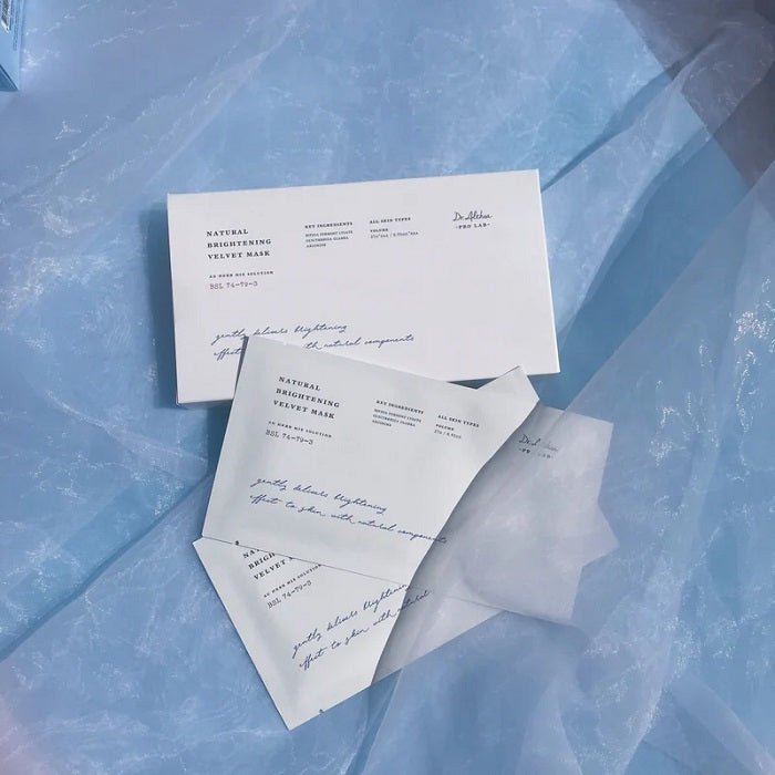 NATURAL BRIGHTENING VELVET MASK - Masca De Fata Pentru Iluminare - skinseen.ro