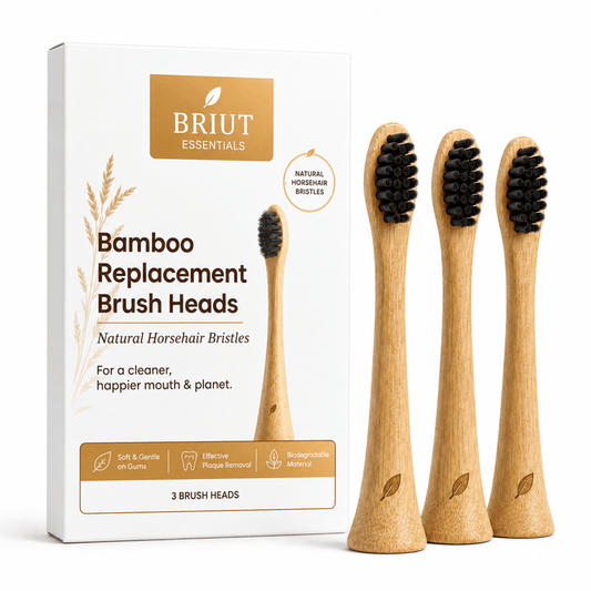 Natural Horsehair Replacement Heads (3-Pack)