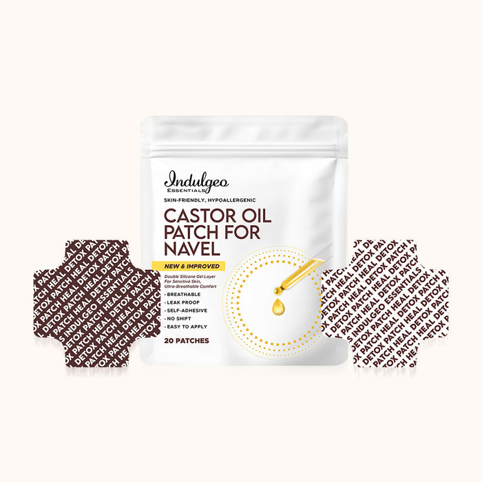Navel Stick On Patches for Castor Oil (20 units)