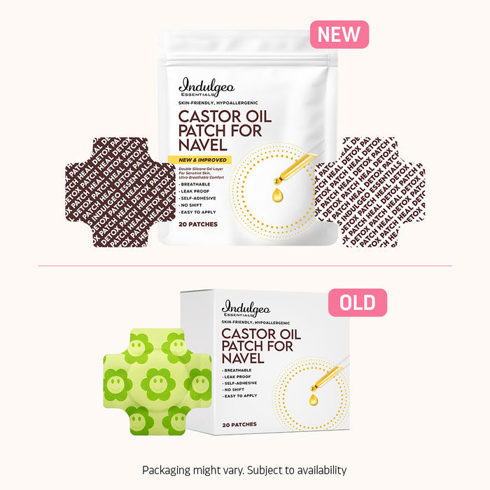 Navel Stick On Patches for Castor Oil (20 units)