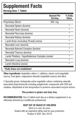 Neonatal Multi-Gland by Biotics Research