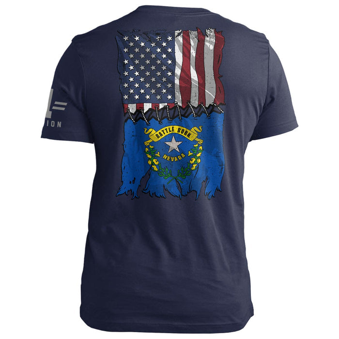 Nevada Stitch Flag USA