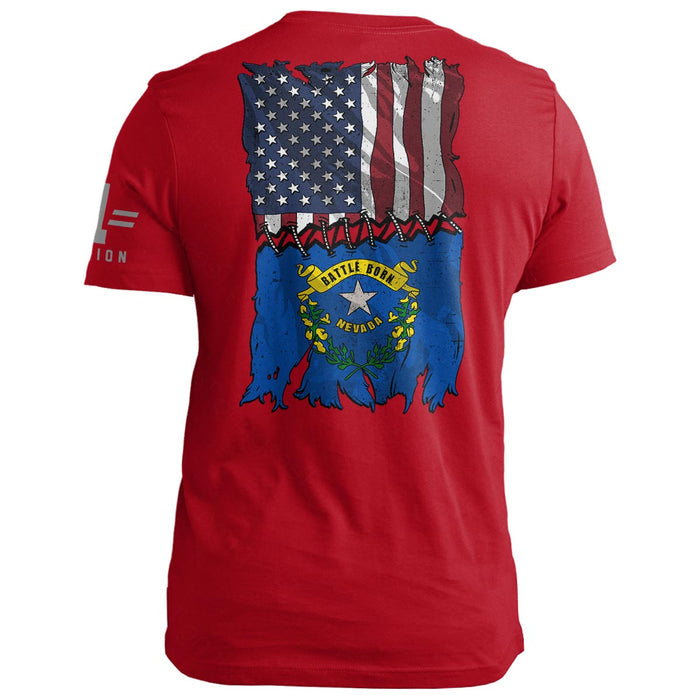 Nevada Stitch Flag USA