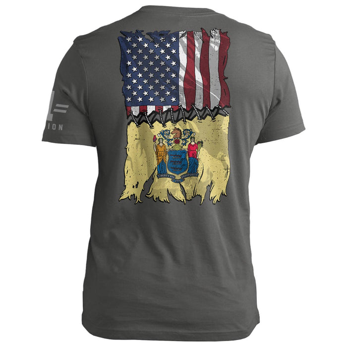 New Jersey Stitch Flag USA