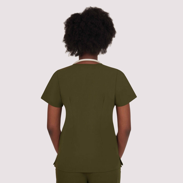 Nexa Six-Pocket Scrub Top