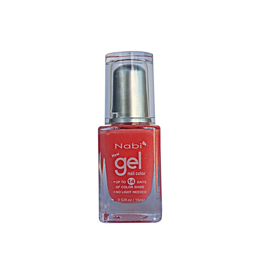NG76 - New Gel Nail Polish Orang Glitter