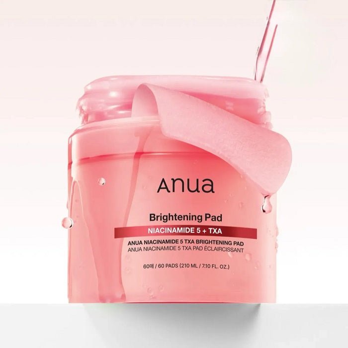 NIACINAMIDE 5 + TXA BRIGHTENING PAD - Dischete Iluminatoare Pentru Pete Pigmentare Si Ten Tern - skinseen.ro