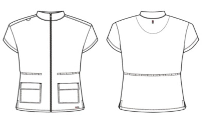 Nina Top - Steel
