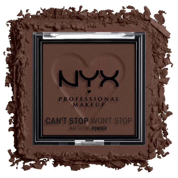 NYX PROFESSIONAL MAKEUP Can't Stop Won't Stop Mattifying Pressed Powder