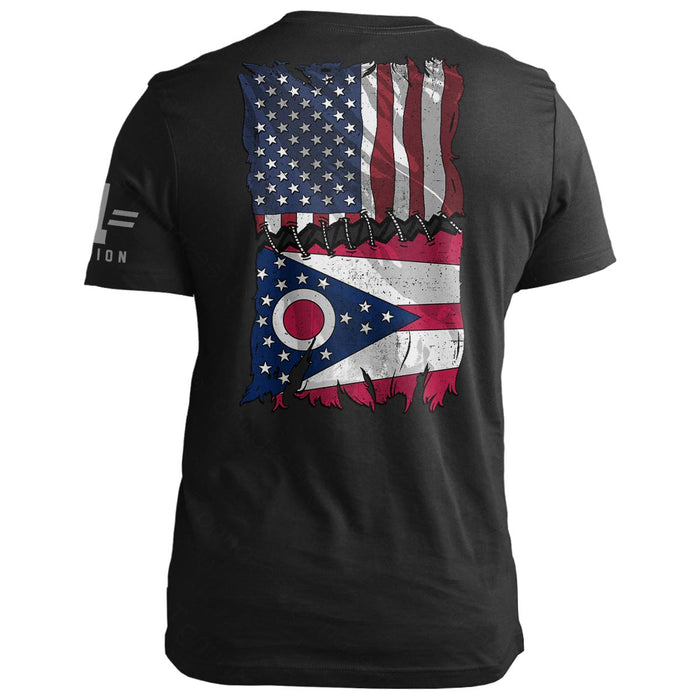 Ohio Stitch Flag USA