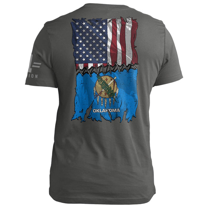 Oklahoma Stitch Flag USA