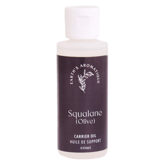 Bottle of Earth's Aromatique Squalane (Olive) Oil 60mL
