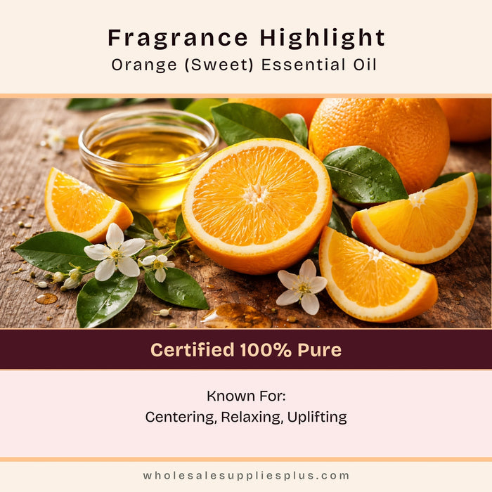 Orange (Sweet) Essential Oil - 100% Pure 134 - close-up
