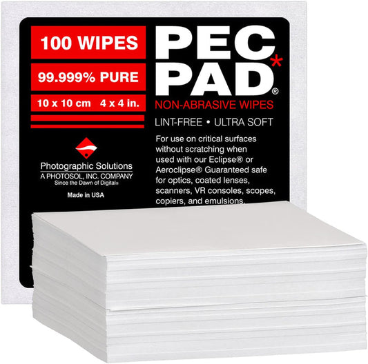 PEC*PAD - Non-Abrasive Wipes - 4" x 4"