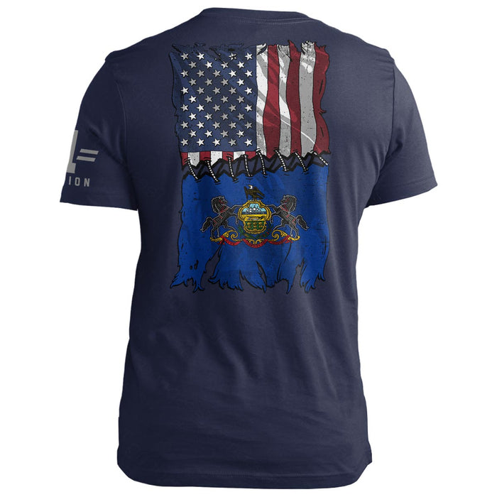 Pennsylvania Stitch Flag USA