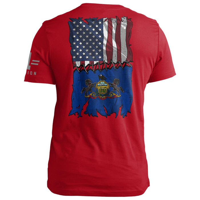 Pennsylvania Stitch Flag USA