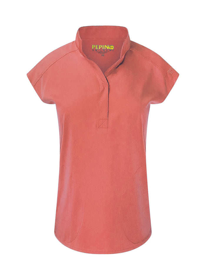 Pepino Uniforms Mandarin Collar Tuck In Scrub Top