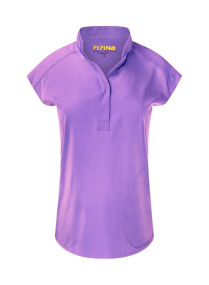 Pepino Uniforms Mandarin Collar Tuck In Scrub Top