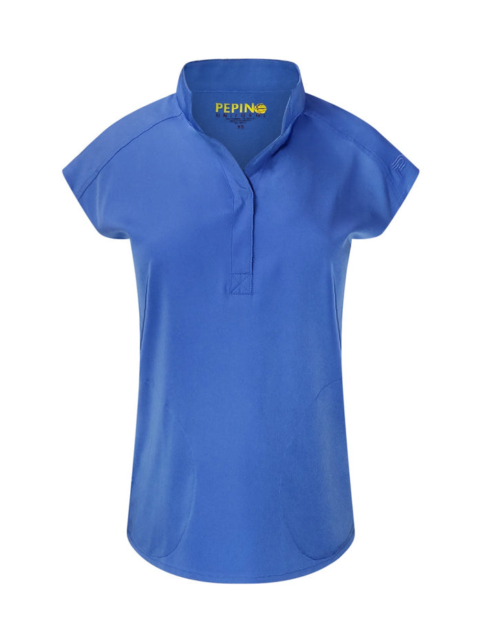 Pepino Uniforms Mandarin Collar Tuck In Scrub Top