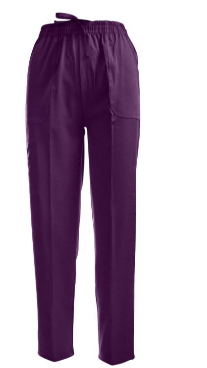 Pepino Uniforms Unisex Elastic Waist Stretch Cargo Scrub Pants