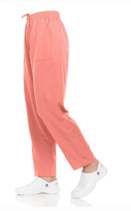 Pepino Uniforms Unisex Elastic Waist Stretch Cargo Scrub Pants