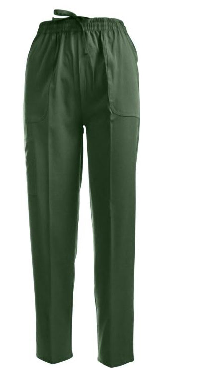 Pepino Uniforms Unisex Elastic Waist Stretch Cargo Scrub Pants