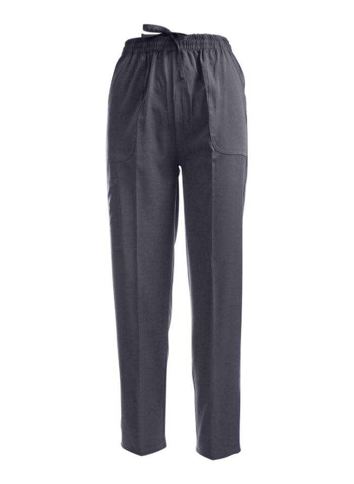Pepino Uniforms Unisex Elastic Waist Stretch Cargo Scrub Pants