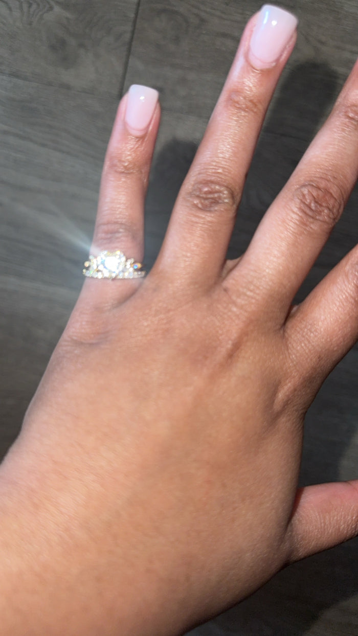 Petals & Promises Ring Set ✨🌸