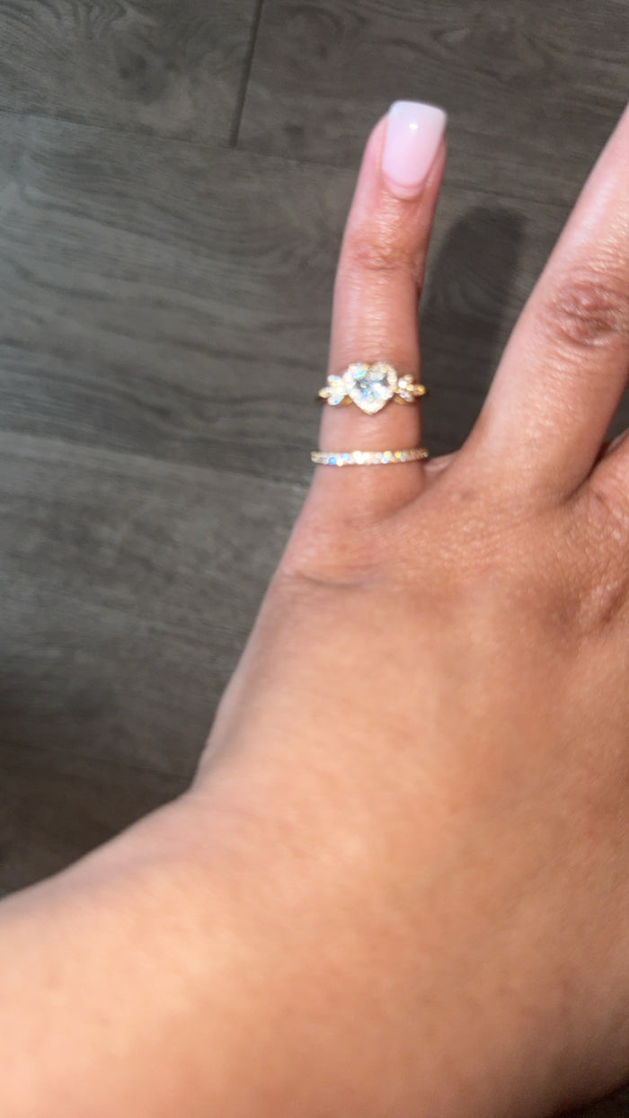 Petals & Promises Ring Set ✨🌸